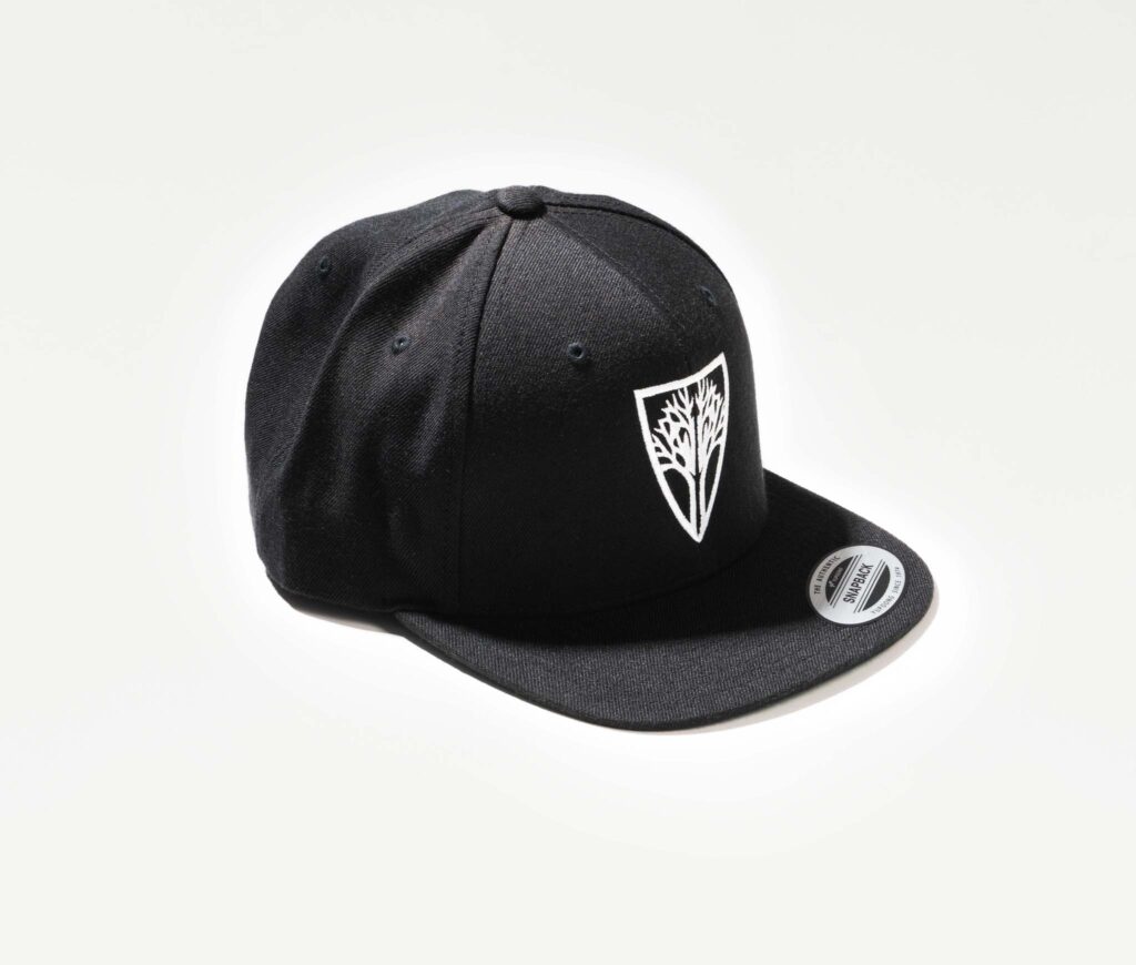 Logo Snapback Cap, Black by Wyrmwood