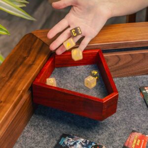 Hex Corner Dice Tray