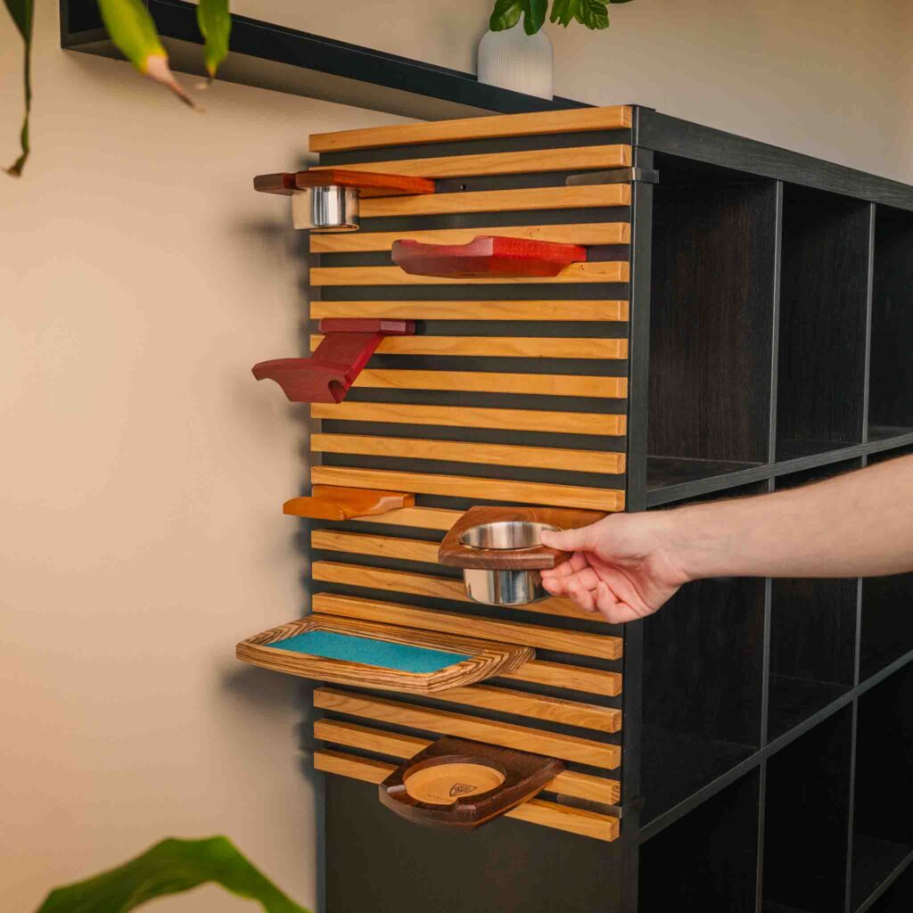 Magnetic Accessory Rack - Side Shelf by Wyrmwood
