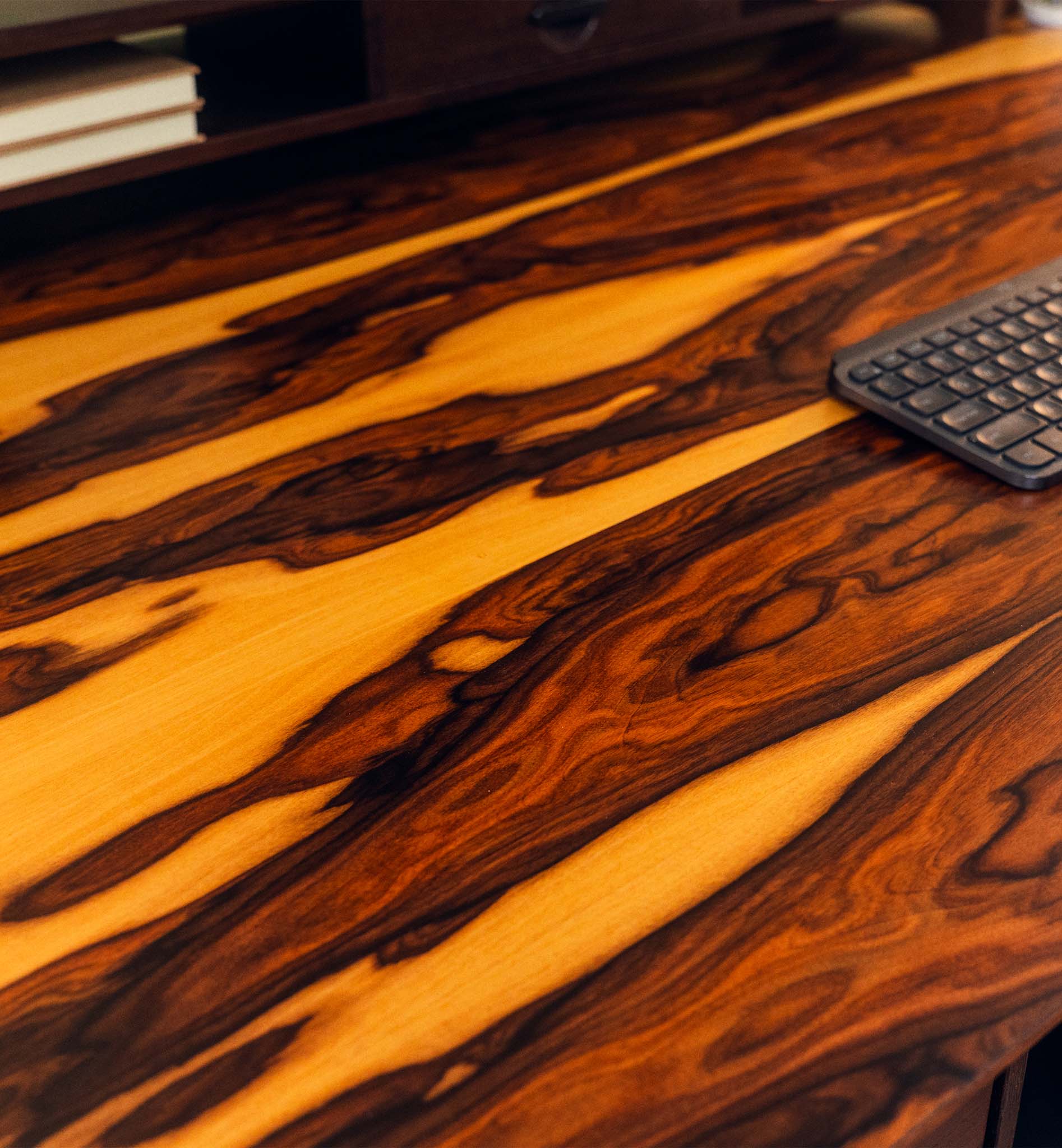 Sapwood Flitch Sit-Stand Desk