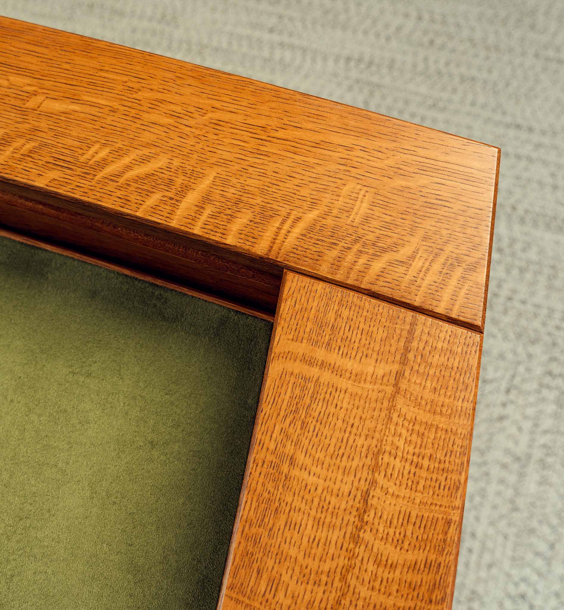 Mission Oak Prophecy Table & Bench