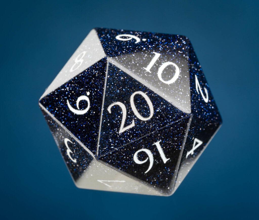Blue Sandstone Dice by Wyrmwood