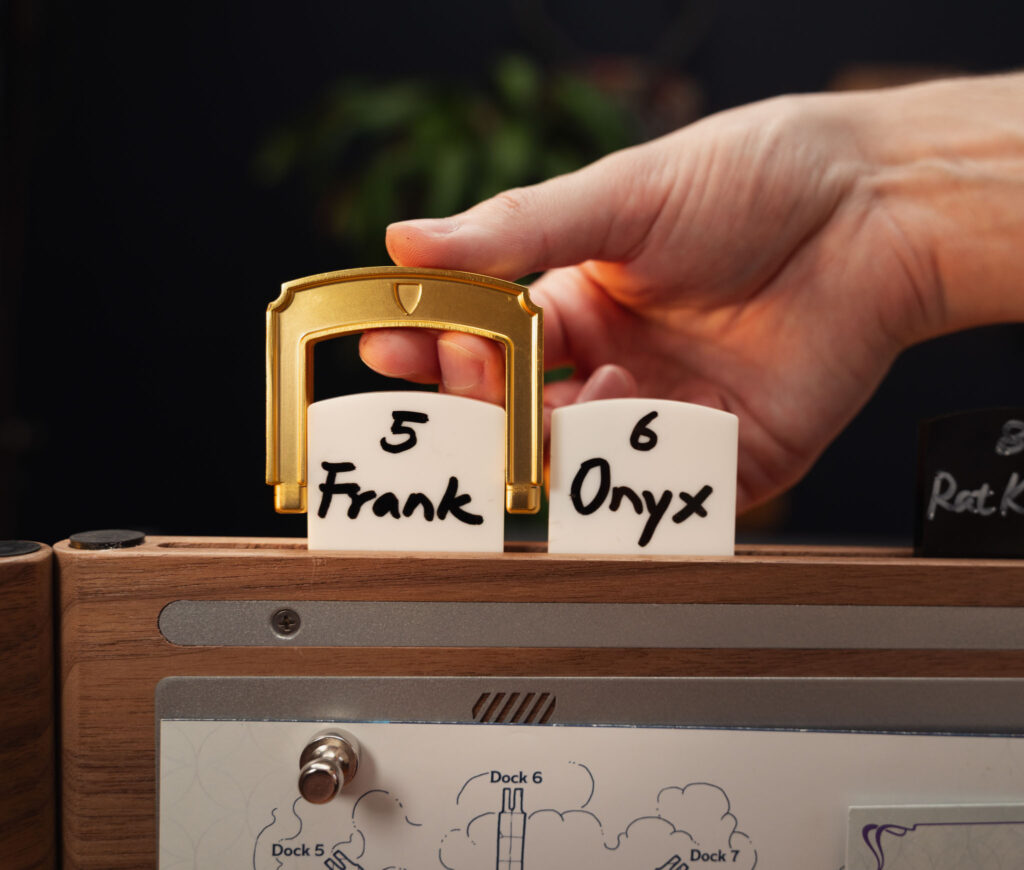 DM Screen Brass Turn Tracker by Wyrmwood