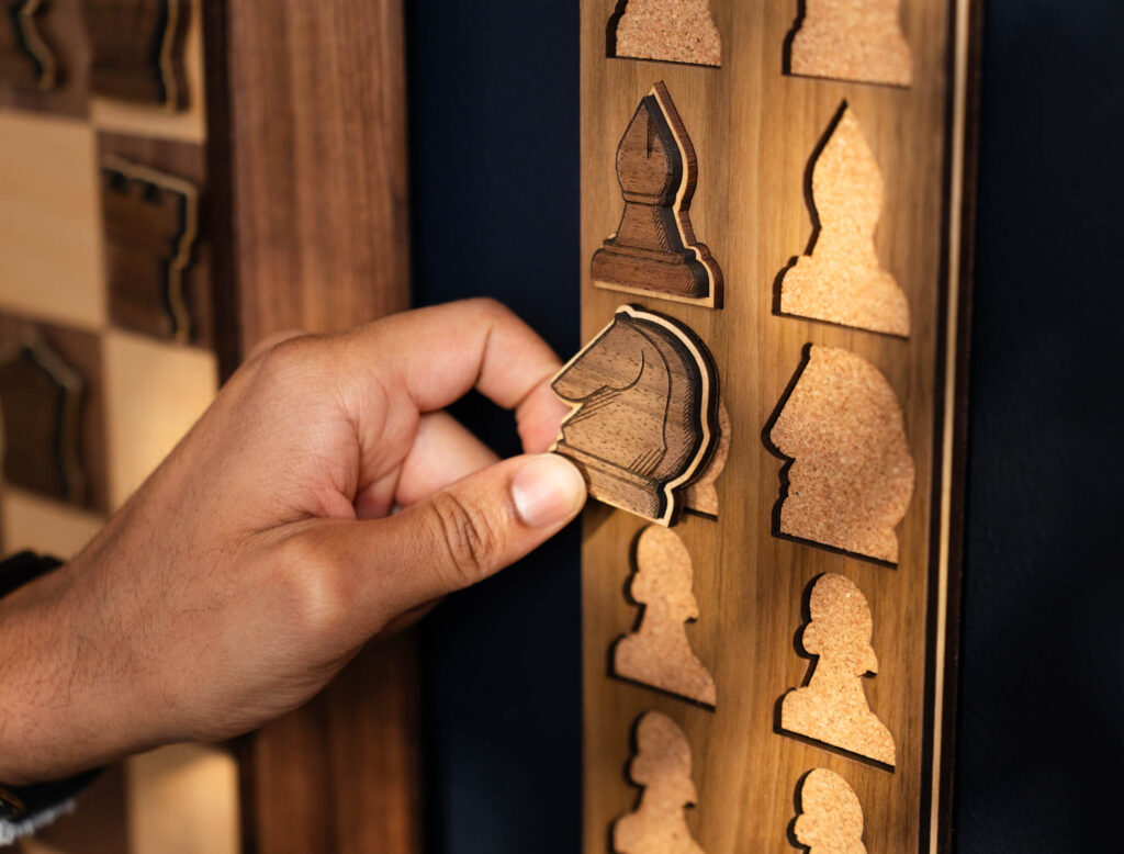 Magnetic Chess Pieces by Wyrmwood