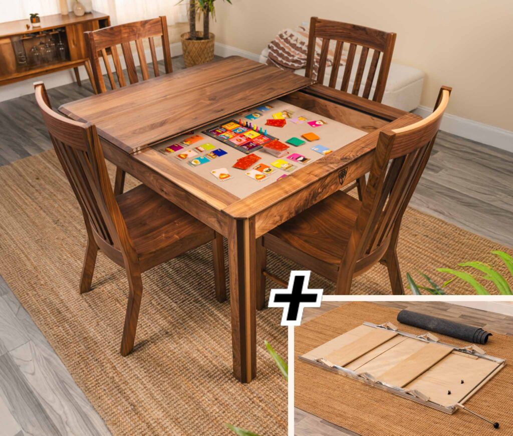 Table for Four with Lift Kit by Wyrmwood