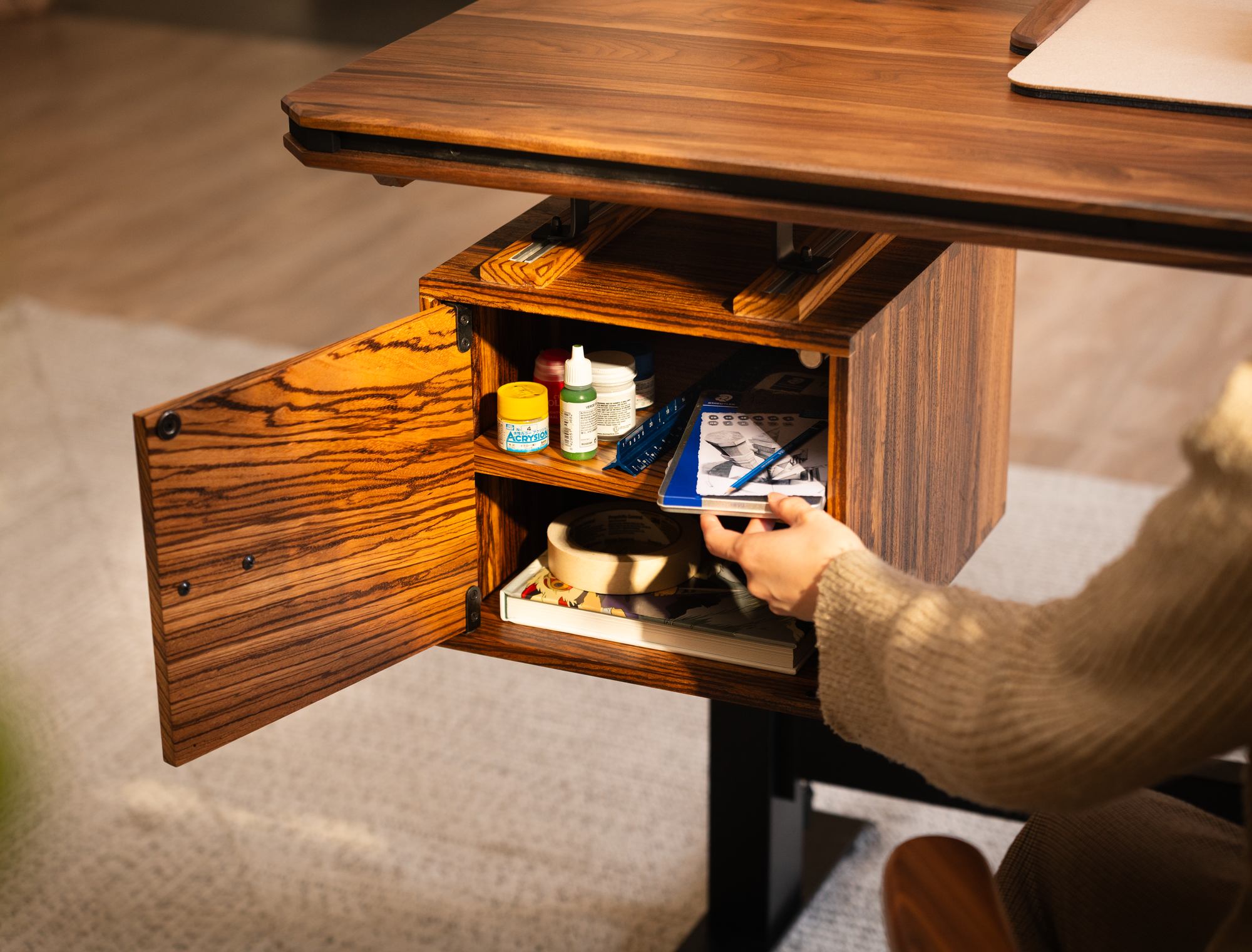 wyrmwood-desk-cherry-DIC01511 Wyrmwood Modular Desk - Cherry