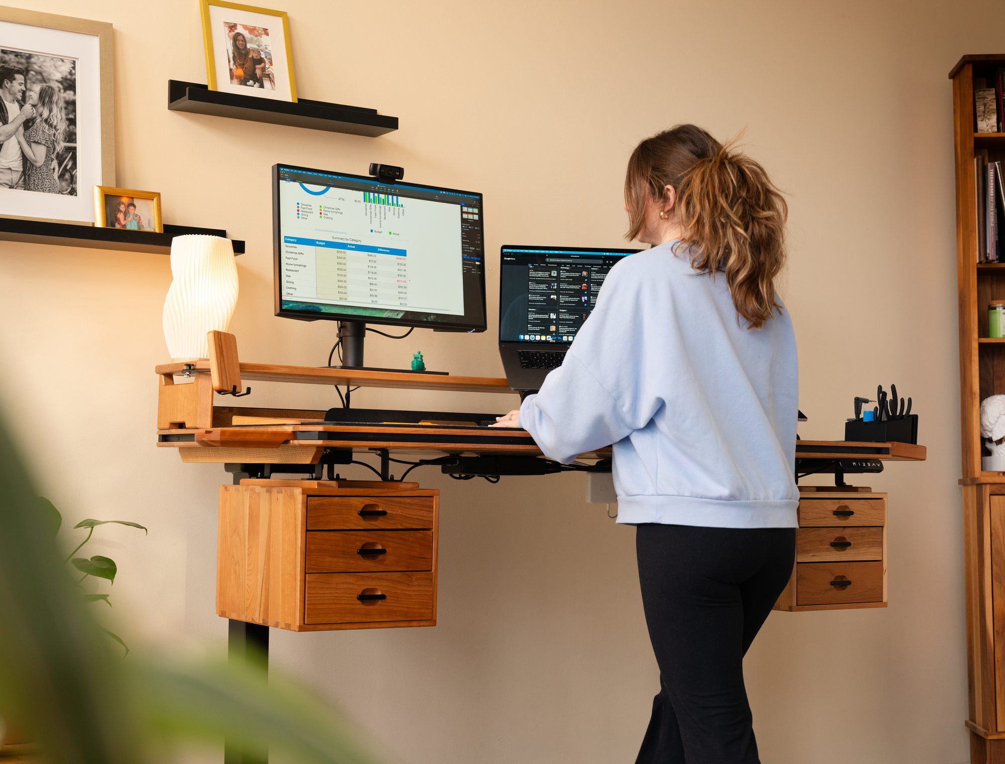 Wyrmwood Desk - Cherry