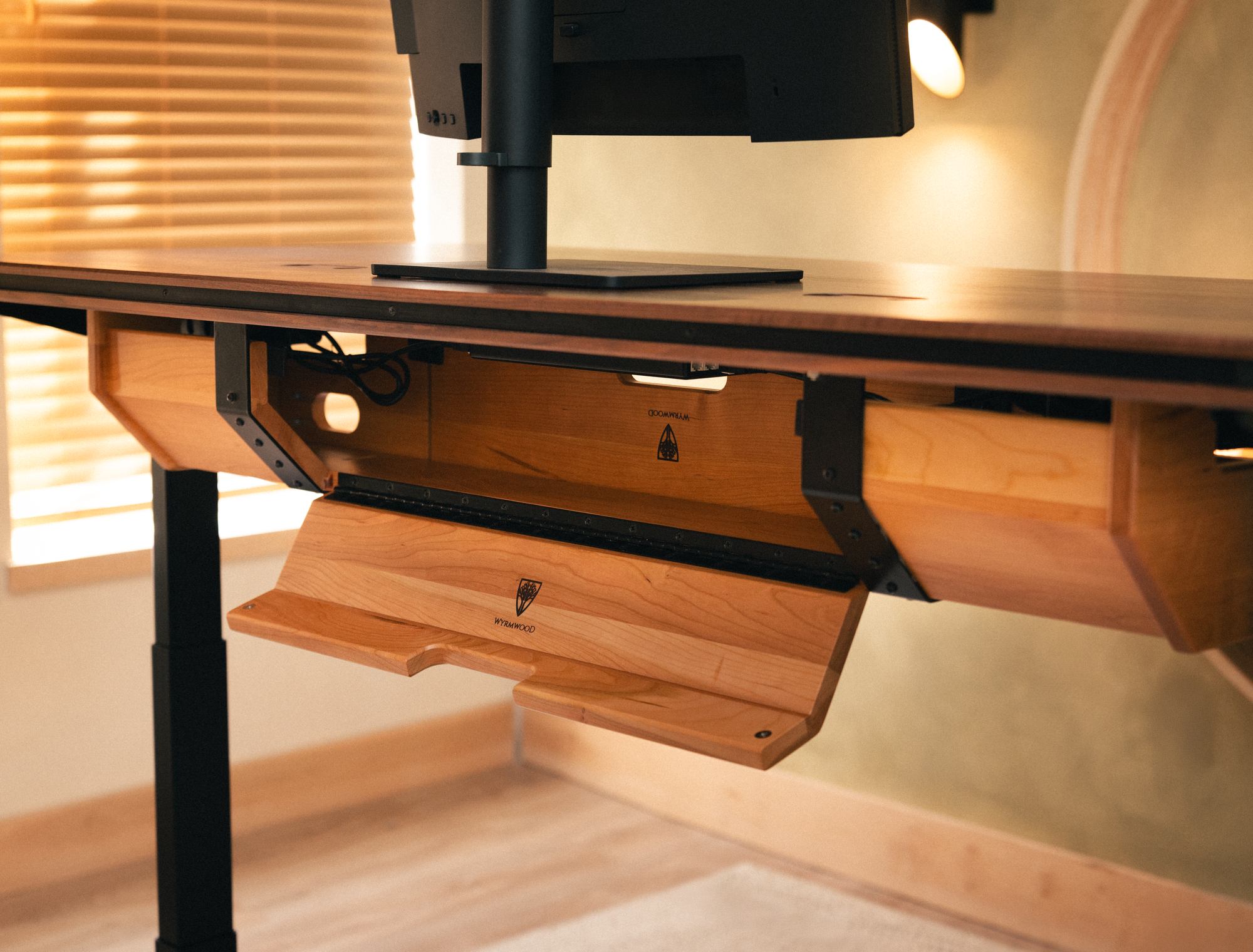 wyrmwood-desk-cherry-Desk Gallery-90 Wyrmwood Desk - Cherry