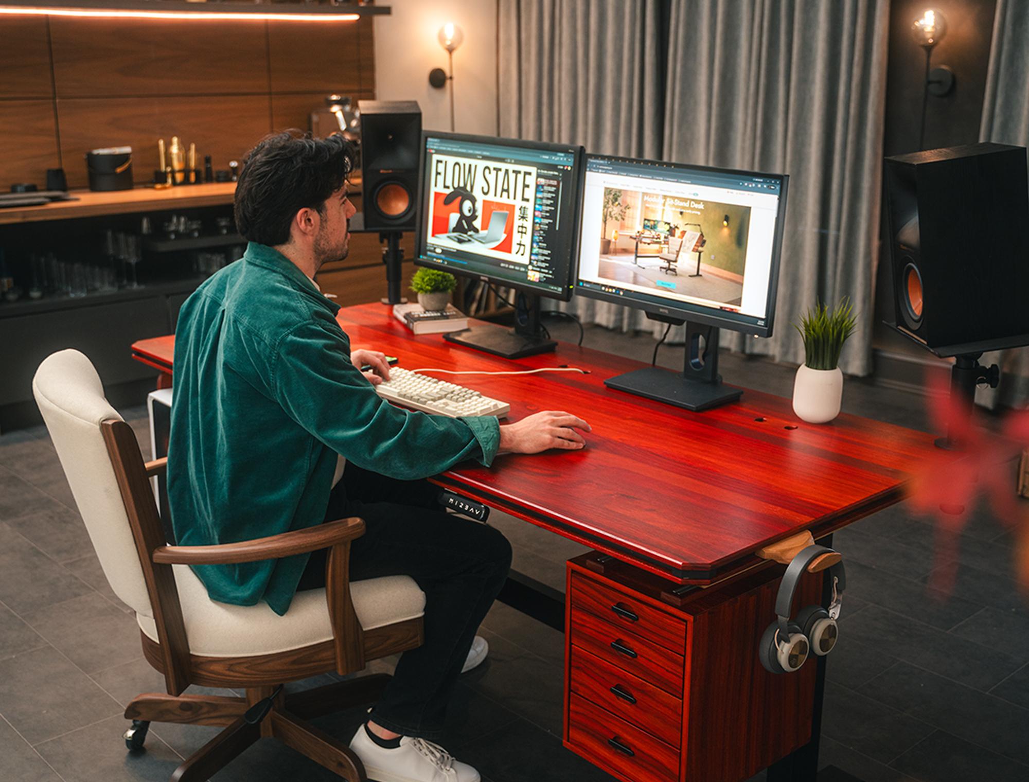 Padauk desk