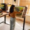 desk extension display photo